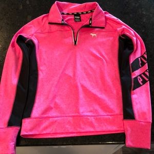 Pink brand Pink and black long sleeve pullover